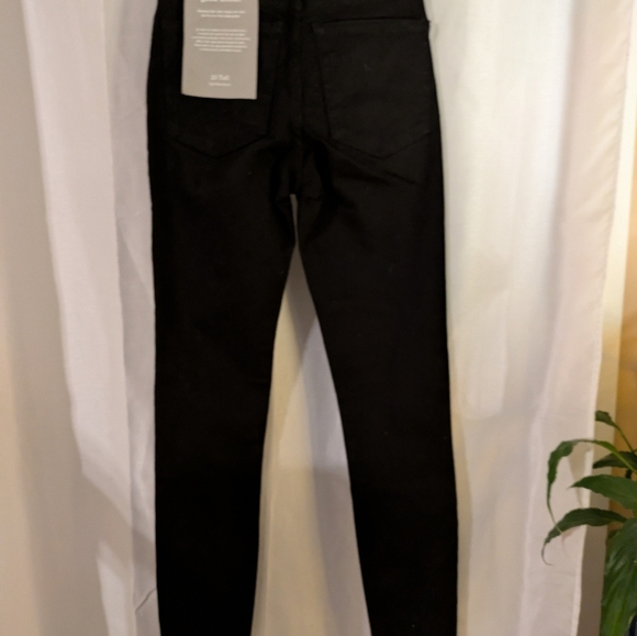 Everlane Black Tall High Rise Skinny Jeans NWT 23 - Picture 6 of 11